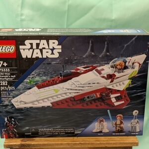 LEGO Star Wars Jedi Starfighter - Red and White Age 7+# 75333  282pcs New